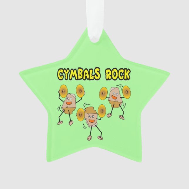 Cymbals Rock Ornament (Vorderseite)