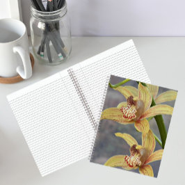 Cymbidium Orchids Blumenbuch Notizbuch
