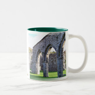 CYMER ABBEY WALES ZWEIFARBIGE TASSE