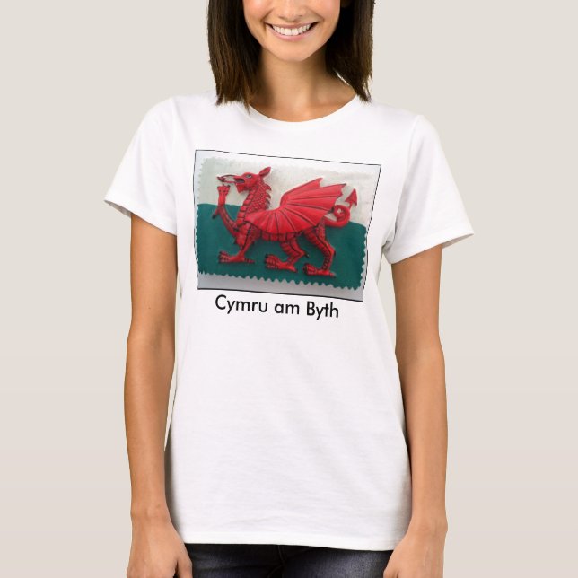 Cymru am Byth T-Shirt (Vorderseite)