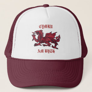 Cymru am byth truckerkappe