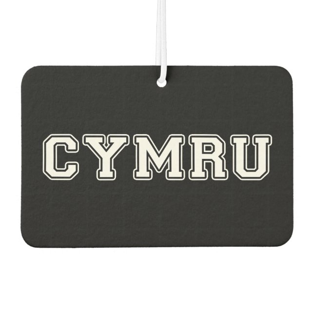Cymru Autolufterfrischer (Vorderseite)