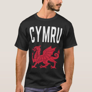 Cymru Cymraeg Wales Roots Rugby ist stolz, walisis T-Shirt