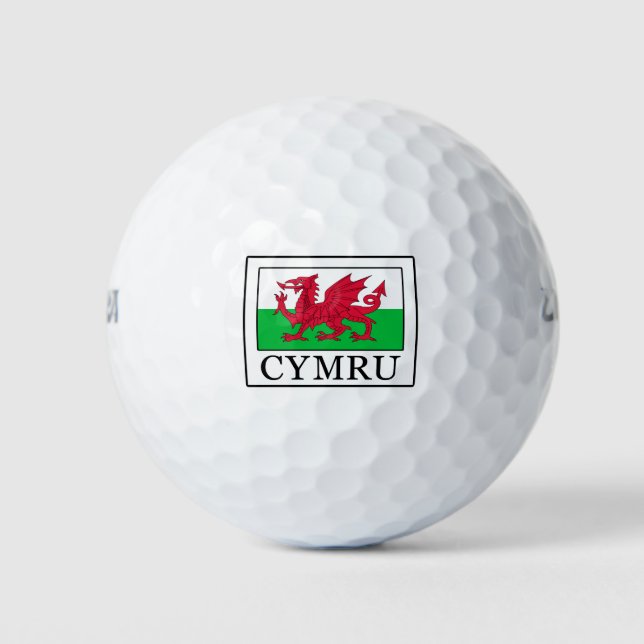 Cymru Golfball (Vorderseite)