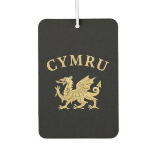Cymru-Schild Autolufterfrischer