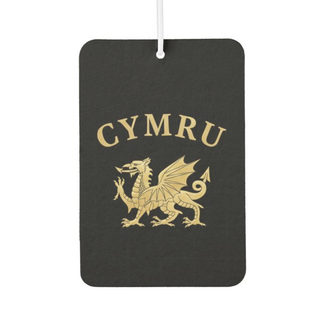 Cymru Shield Autolufterfrischer (Vorderseite)