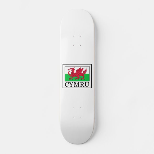 Cymru Skateboard (Vorderseite)