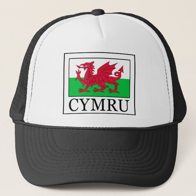 Cymru Truckerkappe (Vorderseite)