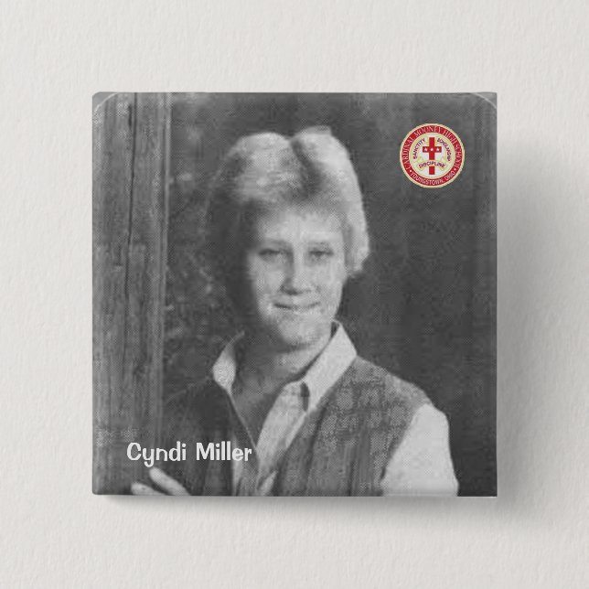 Cyndi Miller Button (Vorderseite)