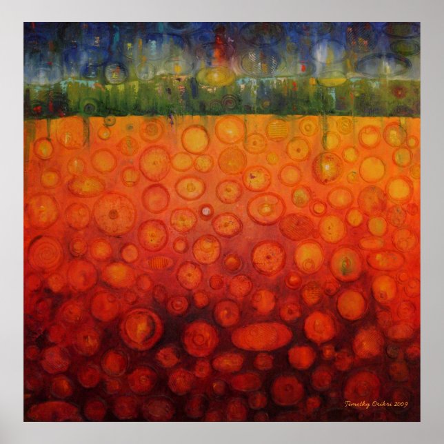 Cyndi's Garden - Canvas Print Poster (Vorne)