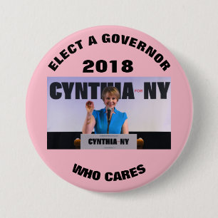 Cynthia Nixon 2018 Button