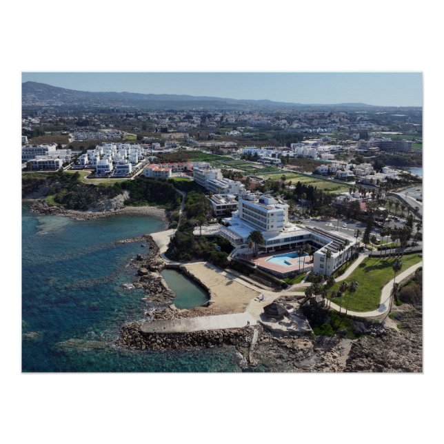 Cynthiana Beach Hotel Paphos, Zypern Poster (Vorderseite)