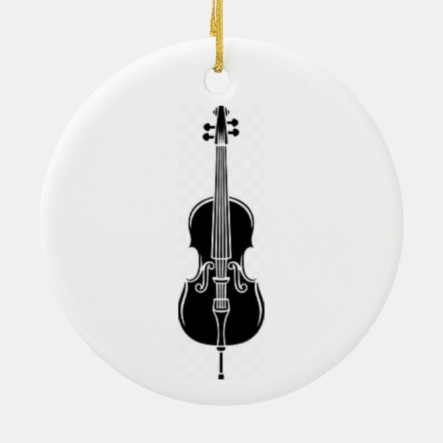 CYOverture Celloverzierung Keramik Ornament (Hinten)