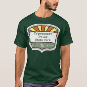 Cypremort Point Staat Park Louisiana LA Abzeichen  T-Shirt
