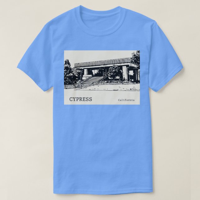 Cypress California TShirt 1 (Design vorne)