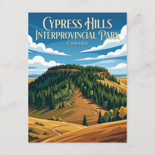 Cypress Hills Interprovincial Park Kanada Postkarte
