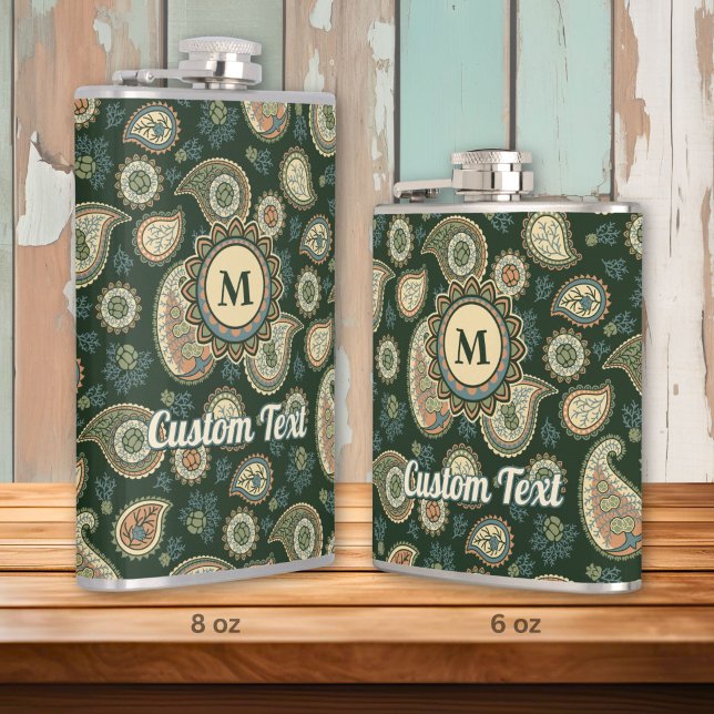 Cypress Paisley Pattern Flask Flachmann (Von Creator hochgeladen)