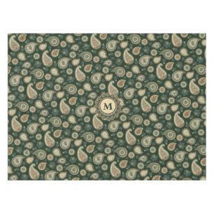 Cypress Paisley Pattern Tablecloth Tischdecke