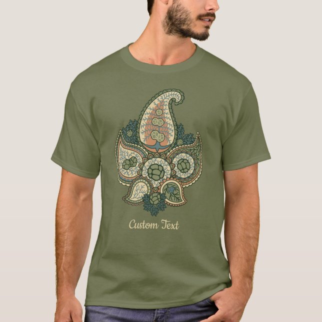 Cypress Paisley T-Shirt (Vorderseite)