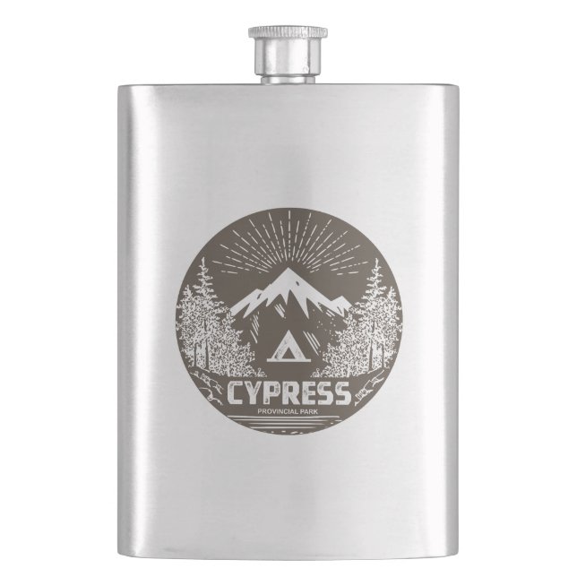 Cypress Provincial Park Flachmann (Vorderseite)