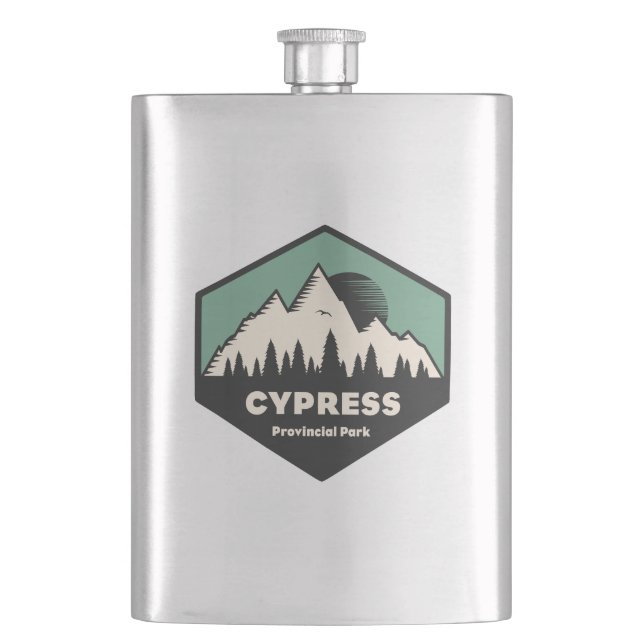 Cypress Provincial Park Flachmann (Vorderseite)