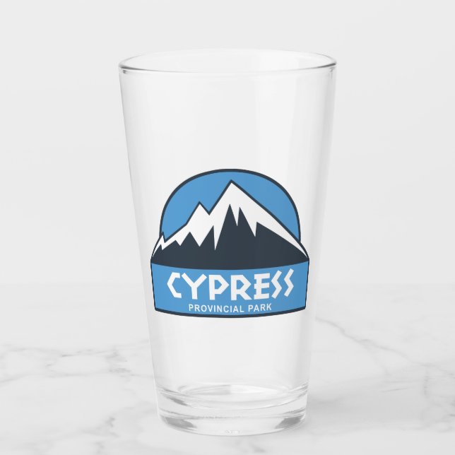 Cypress Provincial Park Glas (Vorderseite)