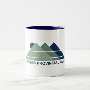 Cypress Provincial Park Mountains Sun Zweifarbige Tasse