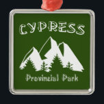Cypress Provincial Park Ornament Aus Metall<br><div class="desc">Cypress Provincial Park in Kanada ist ein Provinzpark an der Nordküste des Metro Vancouver Regional District, British Columbia.</div>
