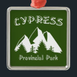 Cypress Provincial Park Ornament Aus Metall<br><div class="desc">Cypress Provincial Park in Kanada ist ein Provinzpark an der Nordküste des Metro Vancouver Regional District,  British Columbia.</div>