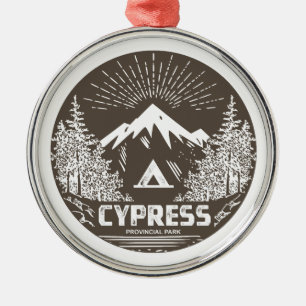 Cypress Provincial Park Ornament Aus Metall