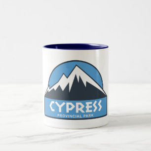 Cypress Provincial Park Zweifarbige Tasse