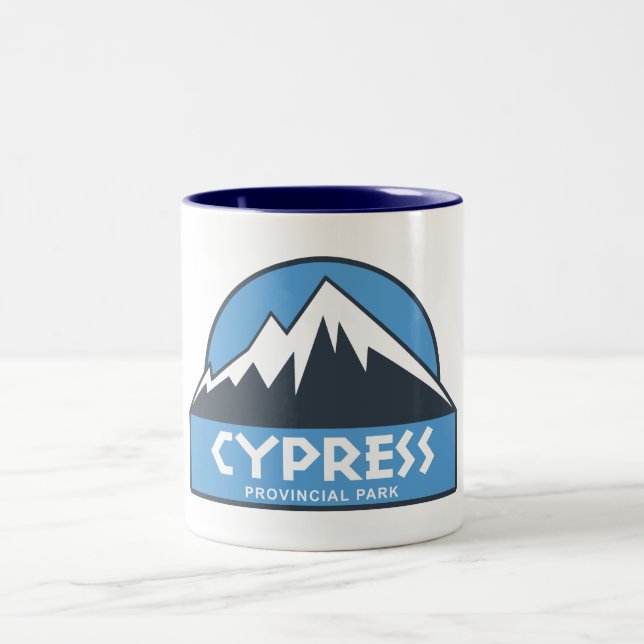 Cypress Provincial Park Zweifarbige Tasse (Mittel)