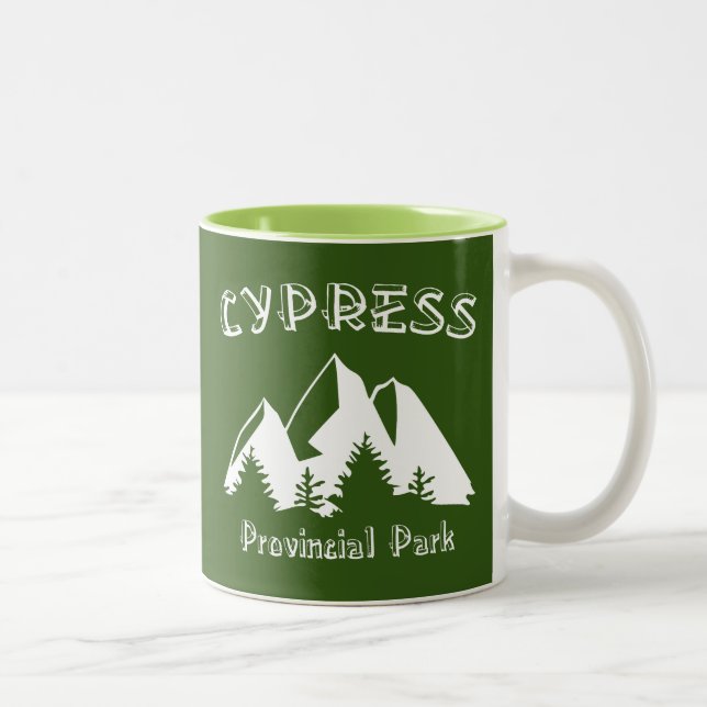 Cypress Provincial Park Zweifarbige Tasse (Rechts)