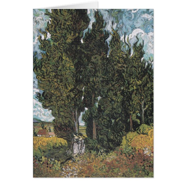 Cypress Trees by Van Gogh (Vorne)