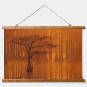 Cypress Trees   George Smith Staat Park Wandteppich Mit Holzrahmen
