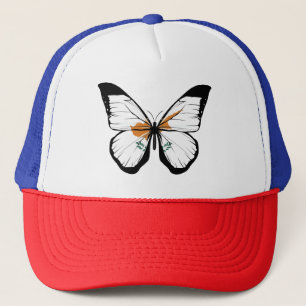 Cyprus Butterfly Flag Truckerkappe