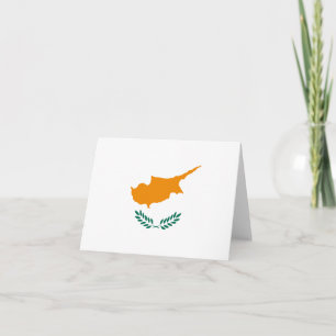 Cyprus Flag Notecard Karte