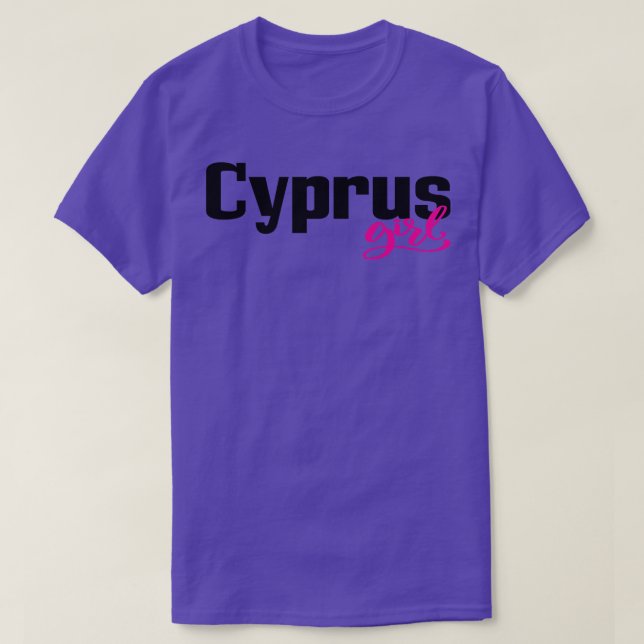 Cyprus Girl T-Shirt (Design vorne)