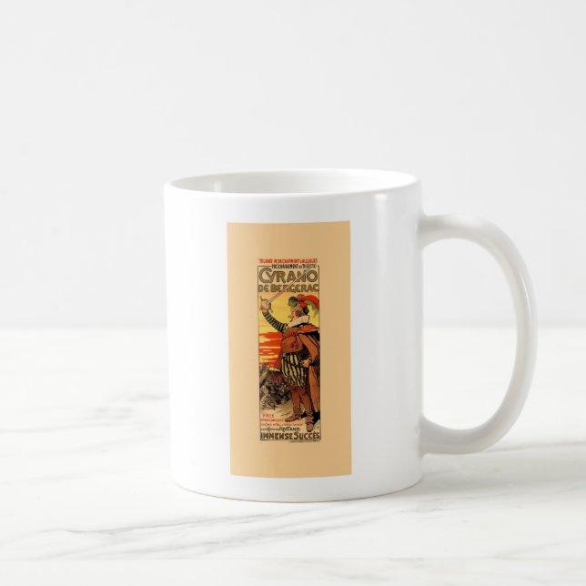 Cyrano de Bergerac von Lucien Métivet 1898 Tasse (Rechts)