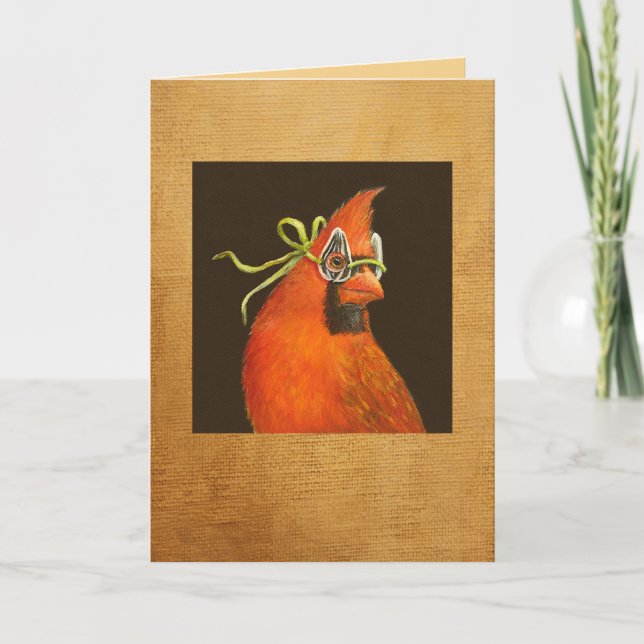 Cyrano der Kardinal-Karte Karte (Vorderseite)