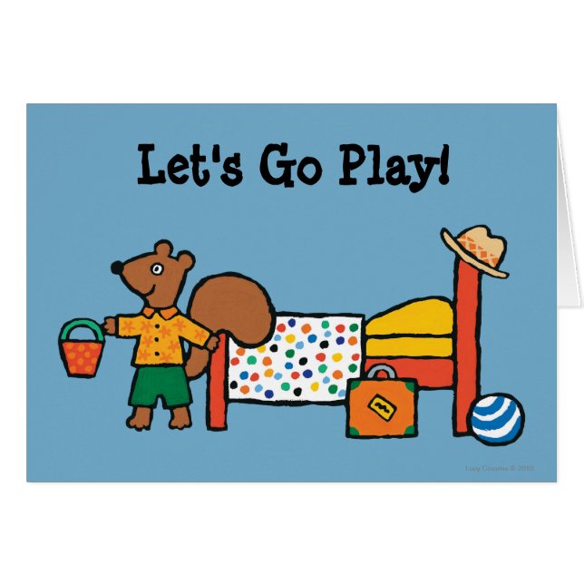 Cyril das Eichhörnchen auf Ferien (Vorderseite (Horizontal))