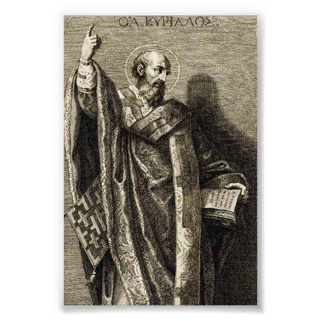 Cyril de Jerusalem, Professor Fotodruck (Vorne)