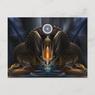 Cyritous, der Tempel des Orbs von Karinos Postkarte