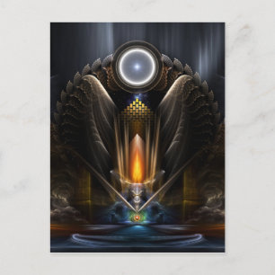 Cyritous, der Tempel des Orbs von Karinos Postkarte