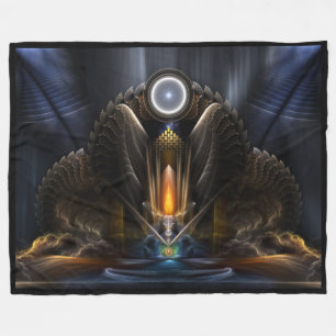 Cyritous, Temple of Orb Karinos Fleece Blanket