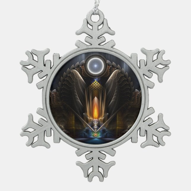Cyritous, Temple Orb of Karinos Snowflake Ornament (Vorderseite)