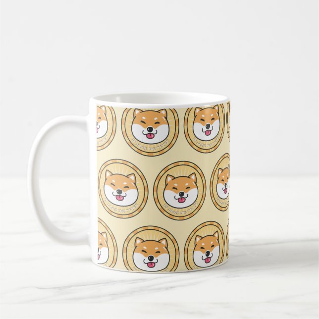 Cyrpto-Währungsumrechner Kaffeetasse (Links)