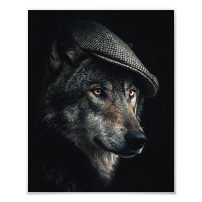 Cyrus "Der Vollstrecker" Grey - Wolf Fotodruck (Vorne)