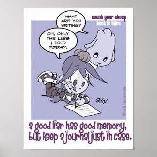 CYS-gute Lügner tun das Poster