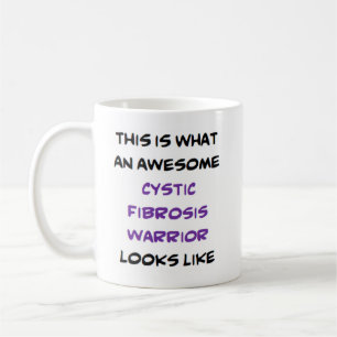 cystische Fibrose Kriegerin, phantastisch Kaffeetasse